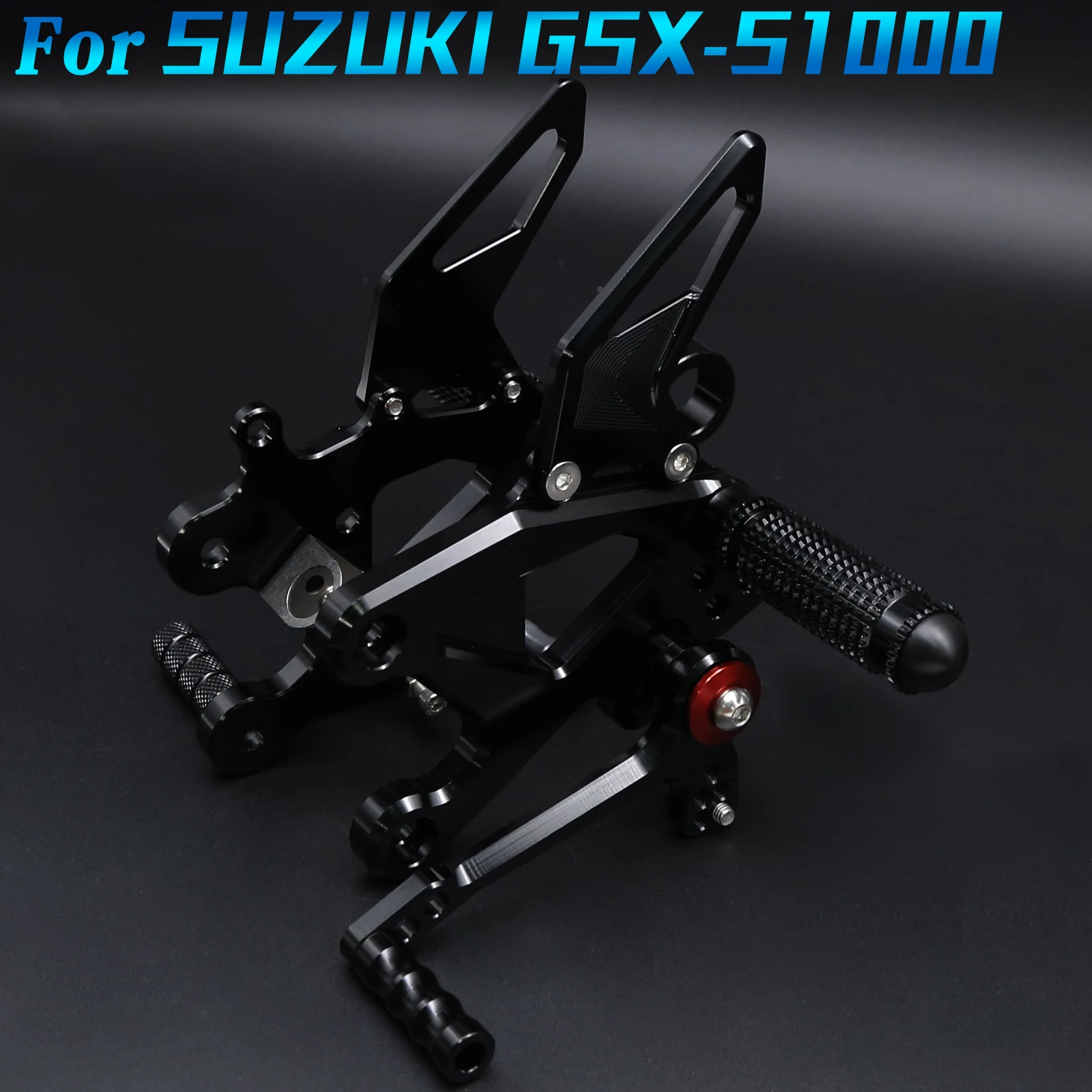 

For Suzuki GSX-S1000GT 2022-2024 Motorcycle Rearset Footrests Footpegs Foot Rests Pegs Rear Pedals