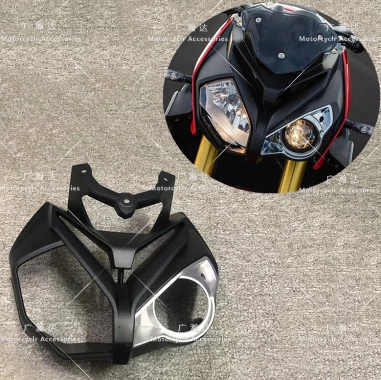 Applicable to motorcycle BMW S1000R 2014-2019 headlamp upper fairing kit hood fairing