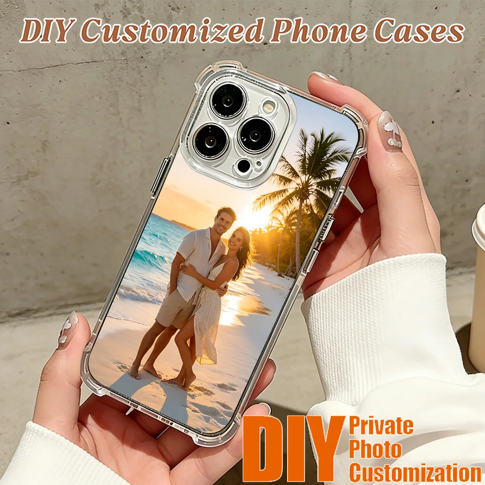 HOT Phone Case For Samsung Galaxy S26 S25 S24 S23 S22 S21 S20 Edge FE Ultra Plus 4G 5G Anti Fall Clear TPU DIY Photo Customized