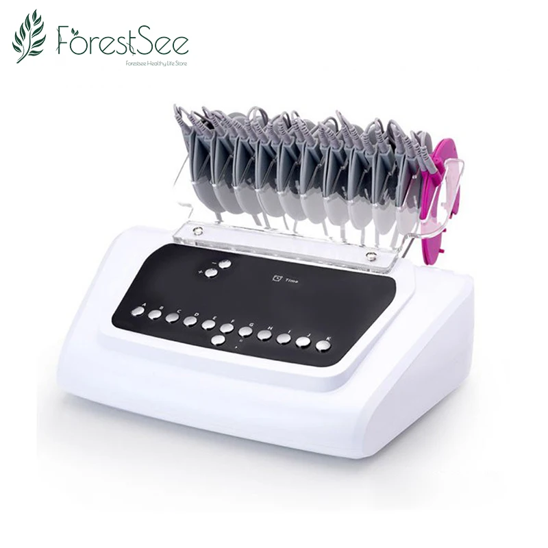 Micro-current Patch Massager Negative Pressure Scraping Cupping Grease Machine Breast Enhancement Electric Stimulation Muscle