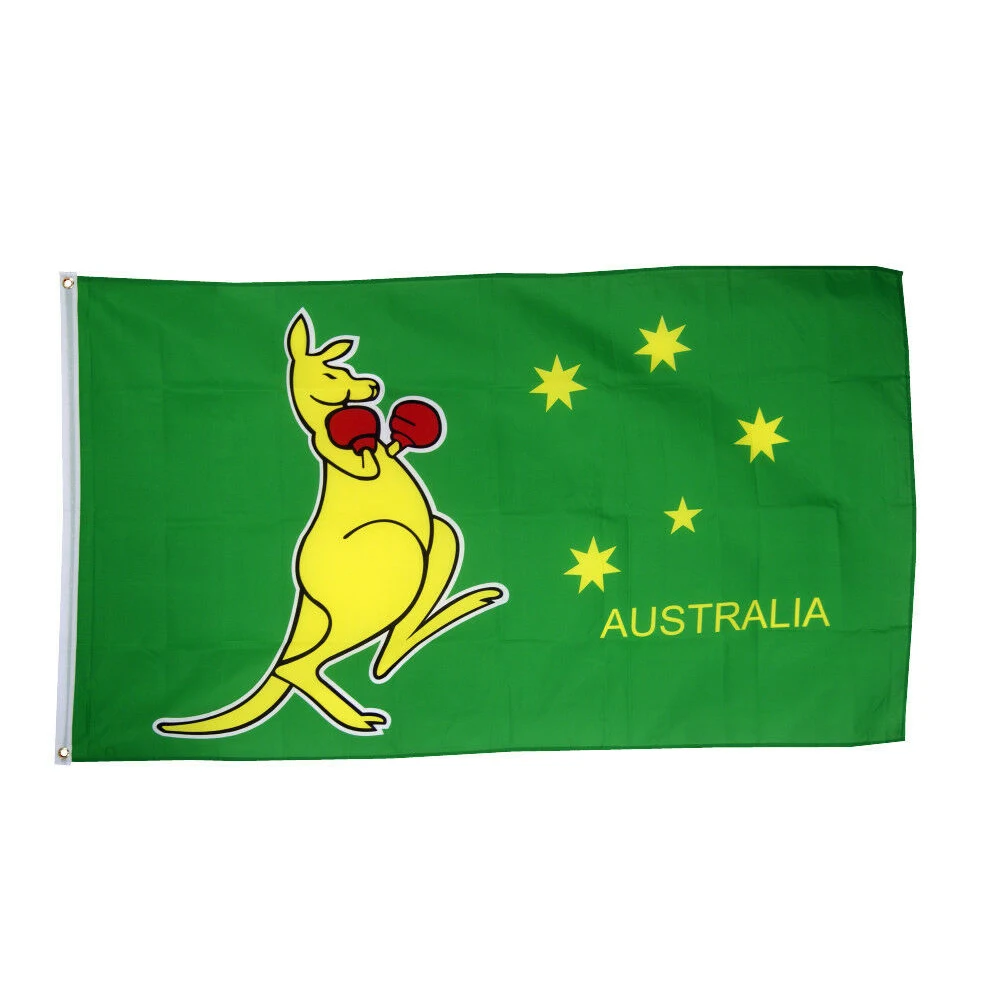 90*150cm Australian Boxing Kangaroo Flag