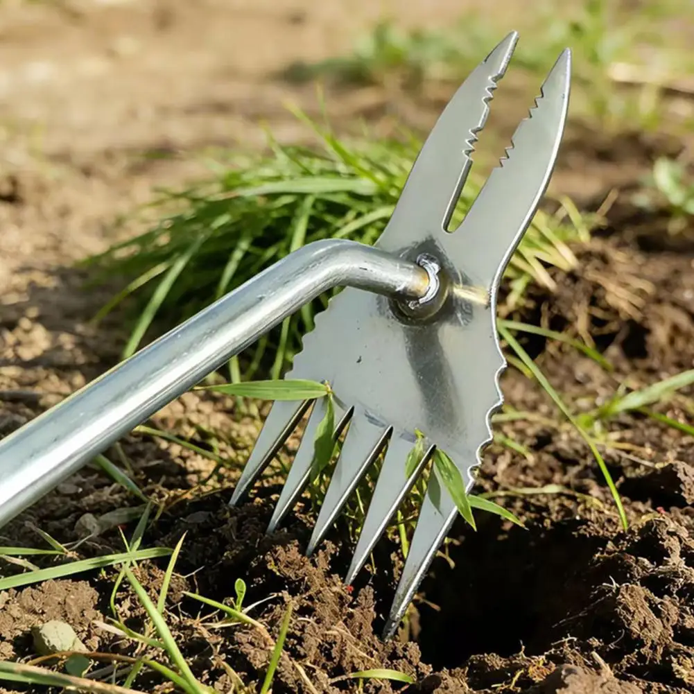 

Hand Weeder Garden Weeding Remover Tools iron Weed removal puller Multifunctional Weeder for Garden Planting Digging lawn Yard