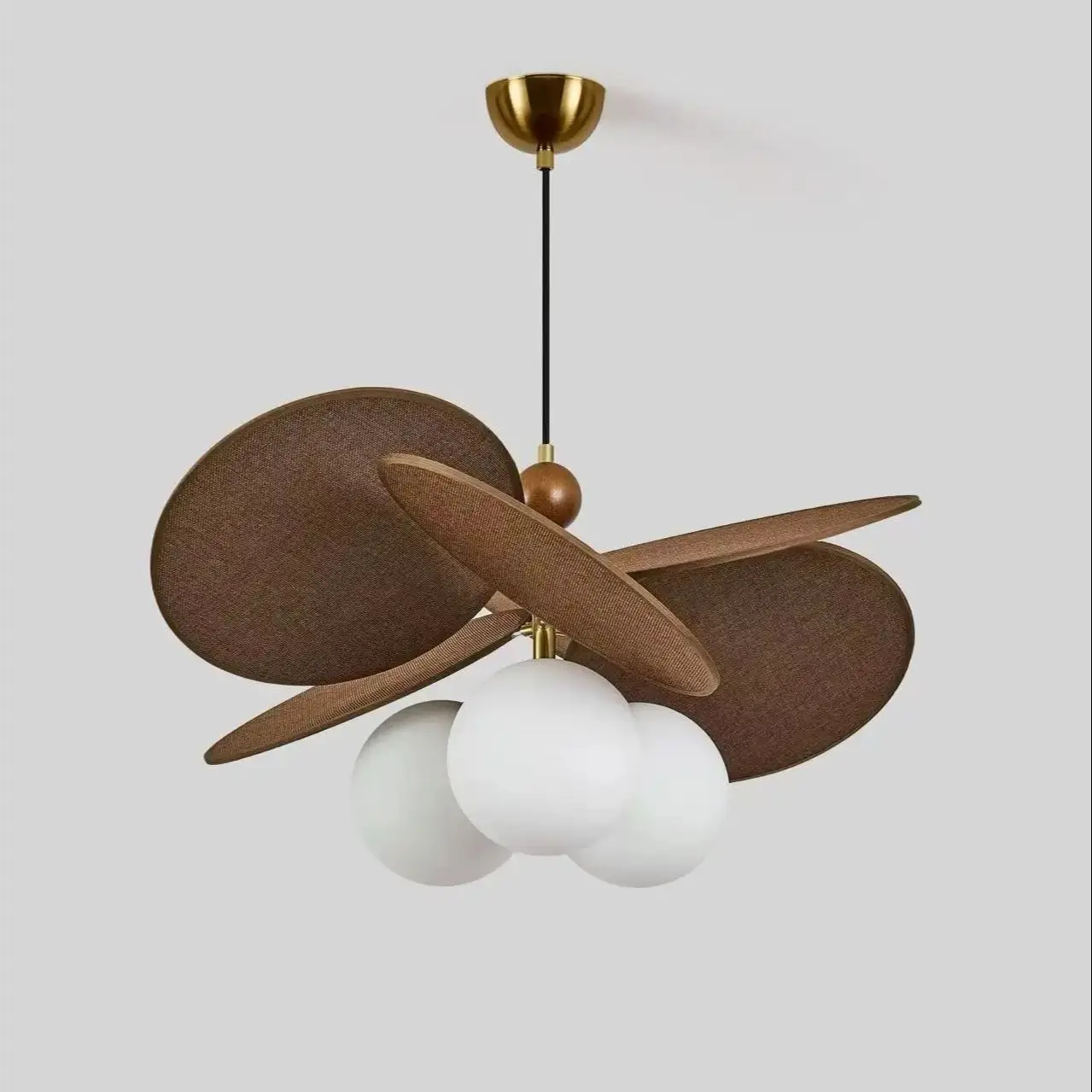 

Japanese Retro Led Ceiling Pendant Lamp Living Room Dining Table Lamp Bedroom Indoor Chandelier Home Decorations Lustre Fixtures
