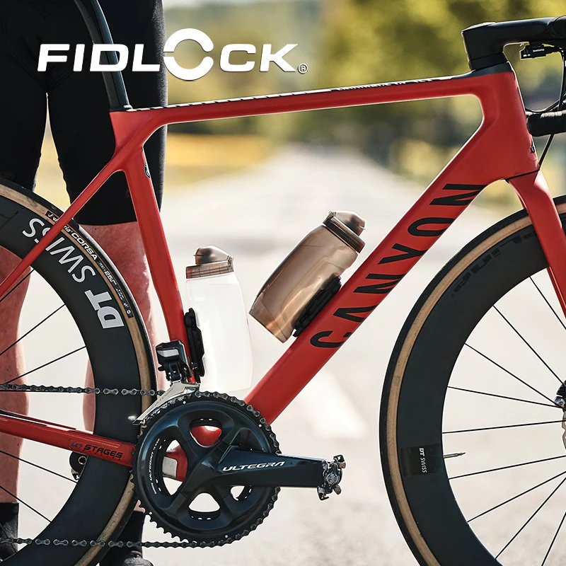 FIDLOCK-Quick Detachable Water Bottle Base Set, Magnetic Suction, Road and Mountain Cycling Sports