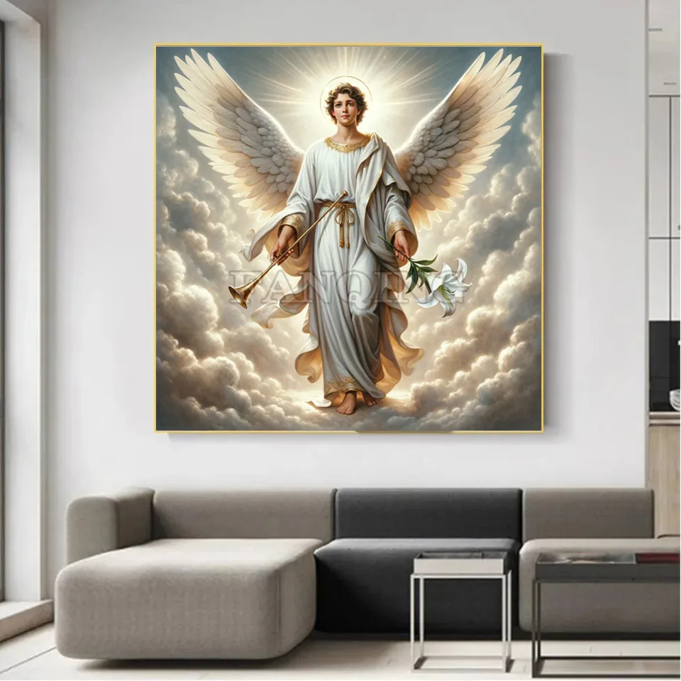 5D Diamond Painting New Collection Angel Portrait Cross Stitch Full Square Diamond Embroidery Rhinestone Mosaic Home Decor Gift