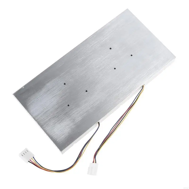 B0KF High uitvoert Dual Fans PWM Koeling GPU Backplane Radiator voor 3070 3080