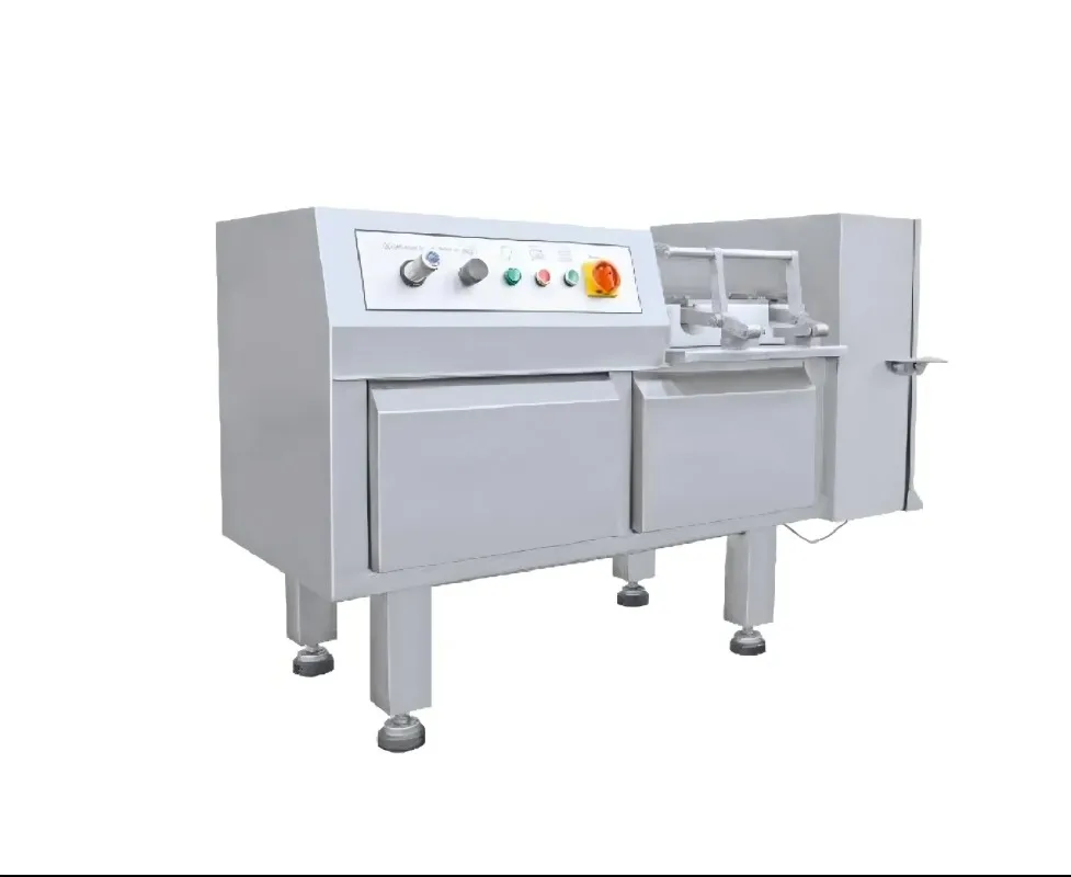 High Efficiency Electric Stainless Steel Automatic Fresh Frozen Meat Dicing Diced Machine