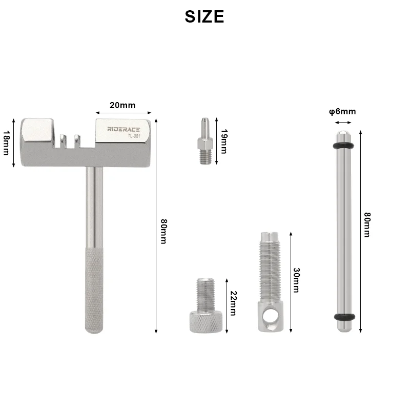 wa łamacz łańcucha rowerowego Uniwersalny przyrząd do usuwania łańcucha rowerowego do 7, 8, 9, 10, 11, narzędzia do naprawy ogniw łańcuchów