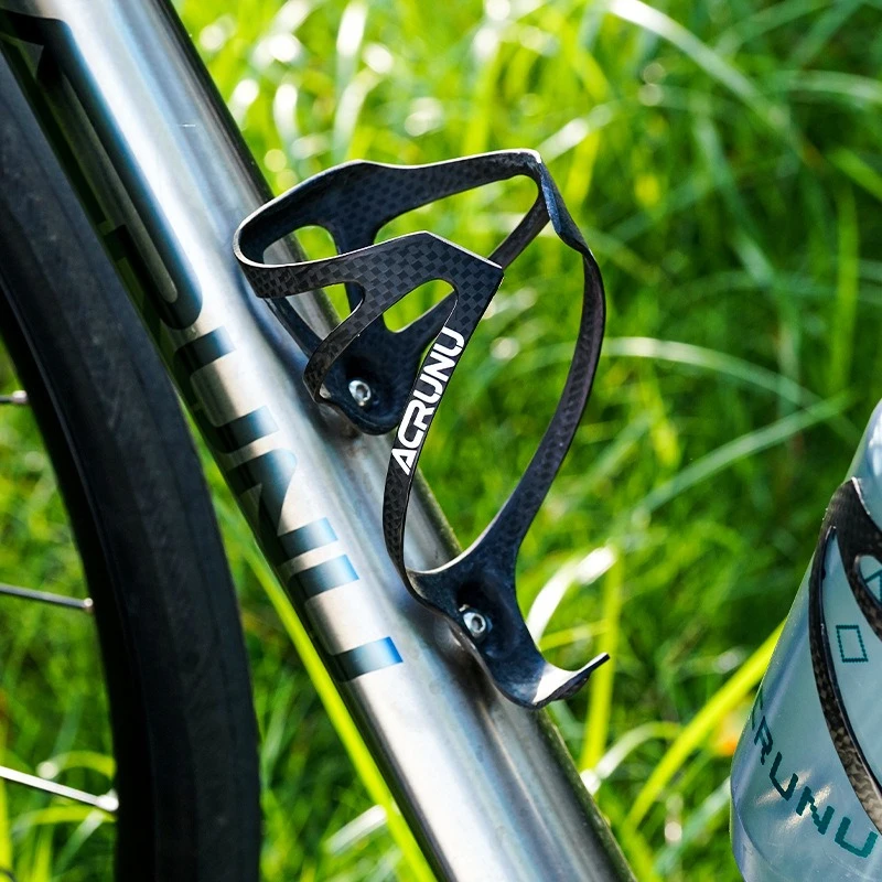 

Велосипедное крепление для бутылки из углеродного волокна 14G, MTB велосипедные клетки для бутылок с водой, держатель для стакана для напитков, аксессуары для горного дорожного велосипеда