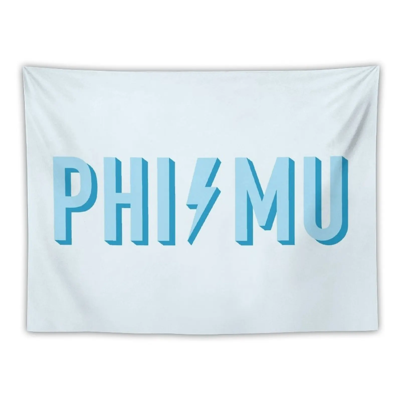 

Phi Mu Blue Lightning Tapestry For Bedroom Hanging Wall Bedroom Organization And Decoration Room Decoration Accessories Tapestry