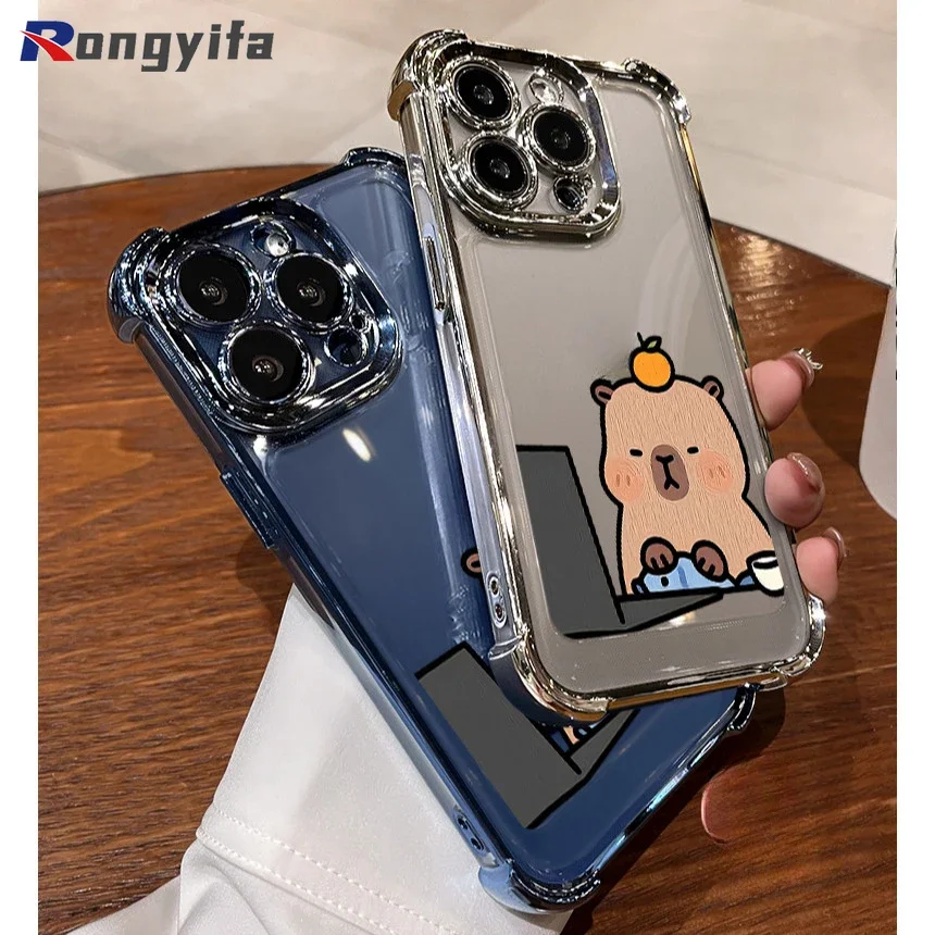 حافظة لهاتف OPPO Realme Narzo 20 30A 50 50i 50A Prime N63 N55 N53 Note 50 Reno 8T 5G حافظة على شكل حيوانات