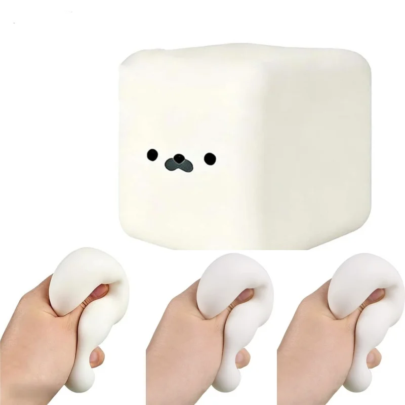 2026 Neue Squishy Tofu Stressbälle Autismus Sensorik-Spielzeug Stress- und Angstlinderung Fidget Toys Knete-Wasserbälle Geschenke Großpackung für Erwachsene