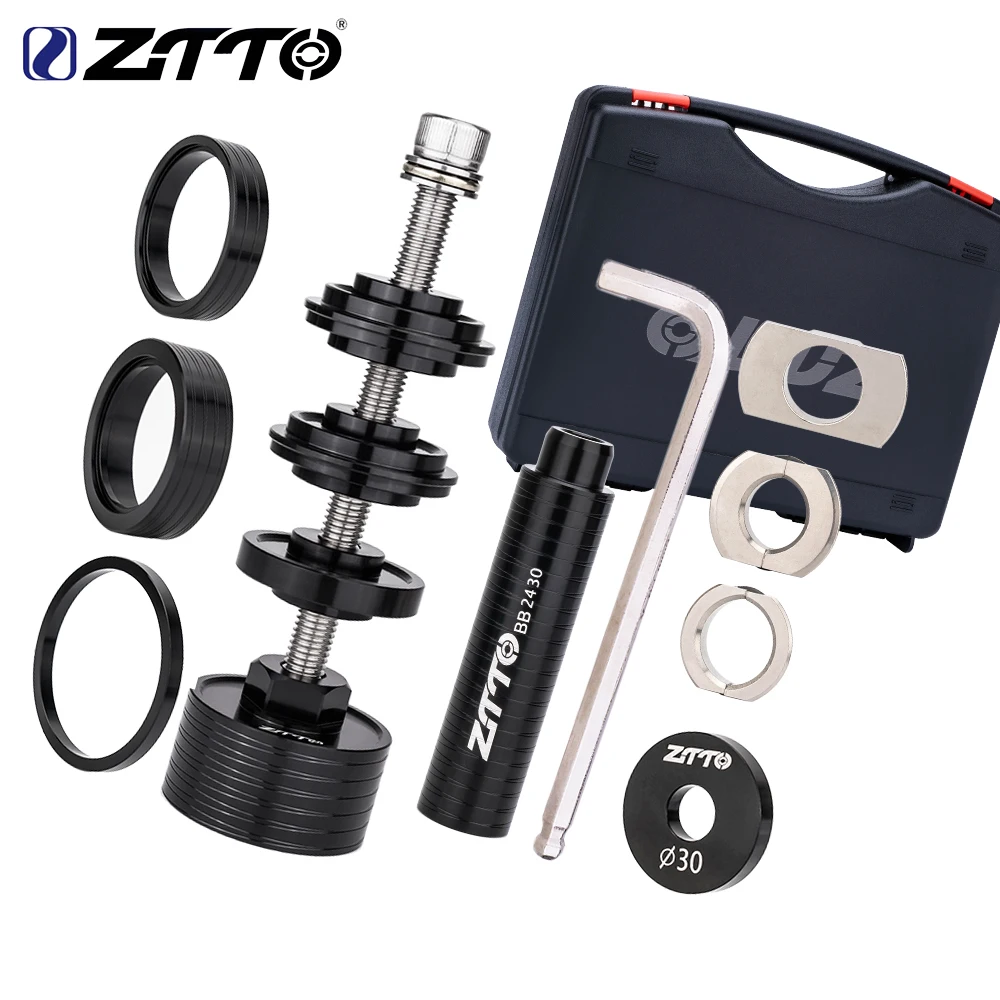 ZTTO Bicycle Bottom Bracket Bearing Remove Install Tool MTB Road Bike BB Press Fit 24mm 30mm BB86 BB30 BB92 PF30 DUB Repair Kits image 3