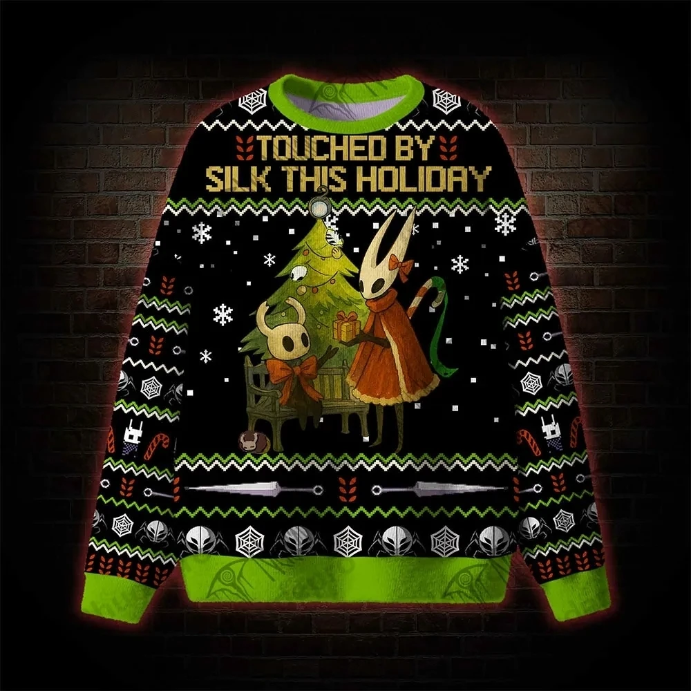 The Yule Cat Jolakotturinn Ungly Sweatshirts  Unisex  2027 New Arrival  Stylish Sweaters  Autumn/Winter Style  Men's Clothing