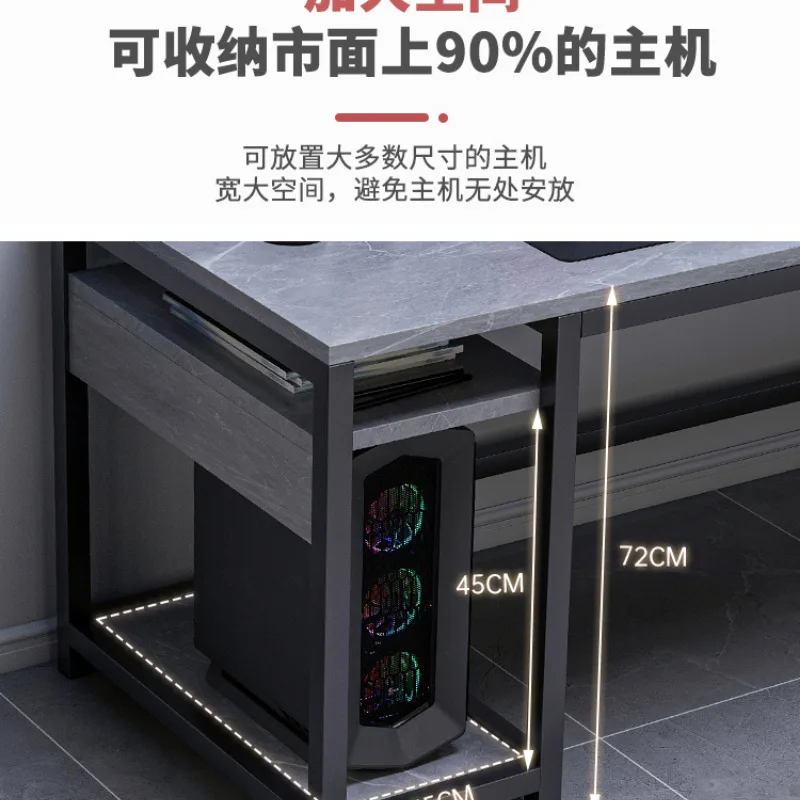 AOLIVIYA Computer Desk Desktop Simple Bedroom Desk Student Home Writing Desk Gaming Table Simple Rental House