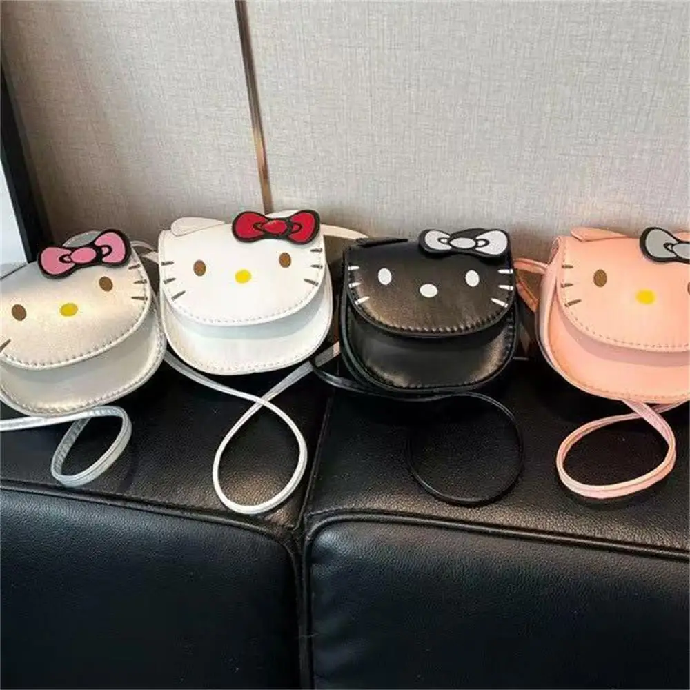 

2025 New Korean Cute Small Bag, Cat Small Backpack, Diagonal Shoulder Bag, Bow Decoration, Small Change Bag 4 colors