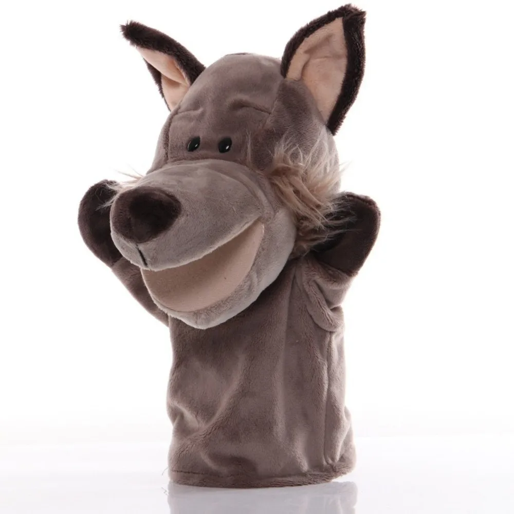 Telling Story Stofftier Handpuppe Cartoon Niedliche Handpuppe Affe Kuh Appease Puppen Baby