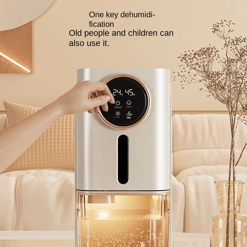 Dehumidifier rumah tangga, alat pengurang Kelembapan dalam ruangan, tahan air, perangkat menyerap kelembapan, pemurnian udara terintegrasi