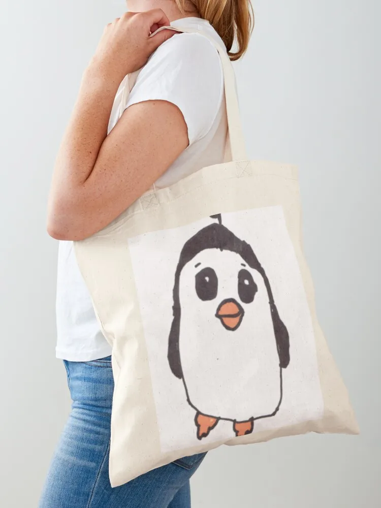 

Penguin sweetness Tote Bag Canvas stote bag Lady bag tote woman Reusable bags