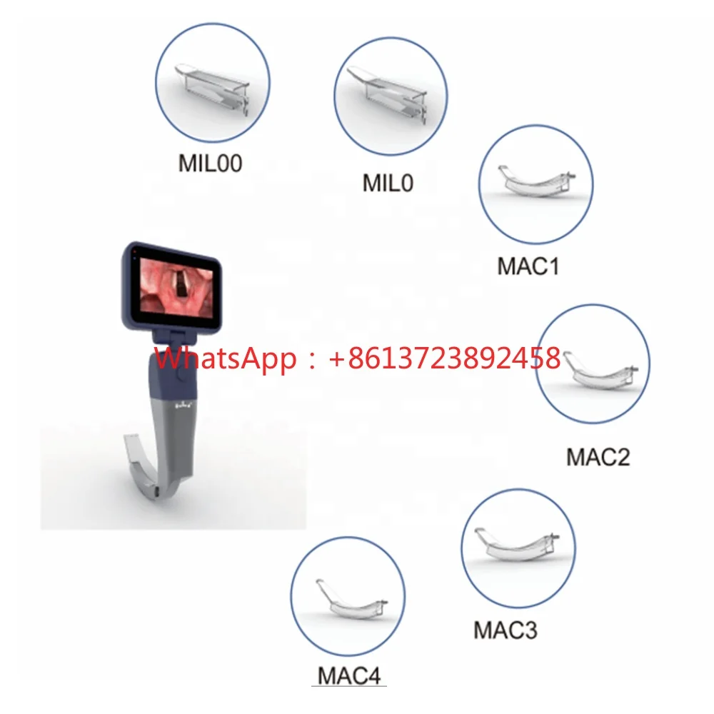 

LTEV17 Cheap Price 3 inch LCD Full View Ent Endoscope Portable USB Disposable Video Laryngoscope