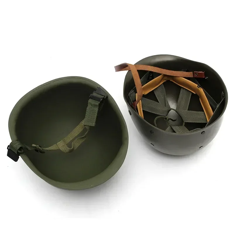 

WW2 M1 Steel Helmet Replica Tactical Hunting Airsoft Outdoor Sports Cosplay Paintball Safe Helmet Protection Accessory