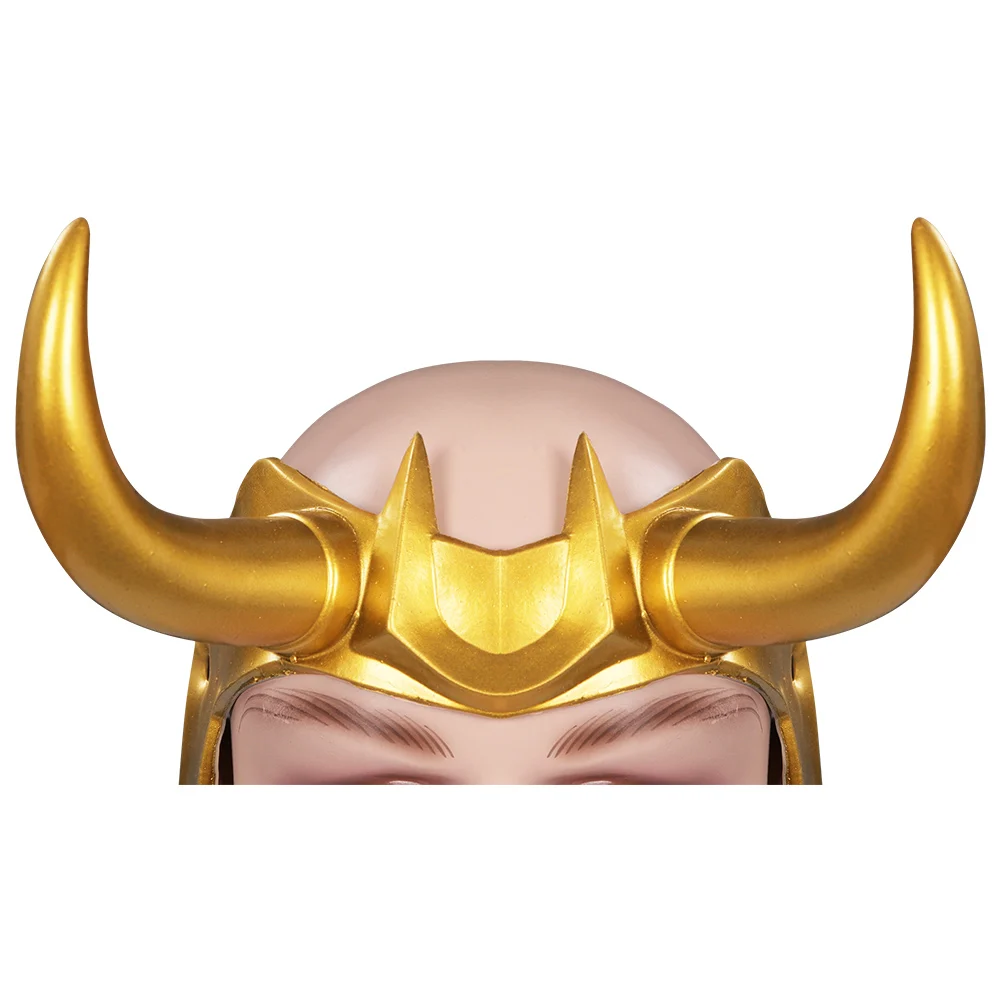 Sylvie Mask Loki Cosplay Latex Mask Helmet Masquerade Accessories Halloween Carnival Party Costume Man Woman Fantasy Props Gift view 3