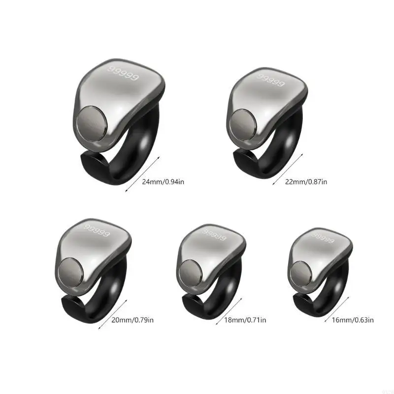 Digital Tasbih Counting Device Rings Digital Tally Counter 3.7v 16 إلى 24 مم