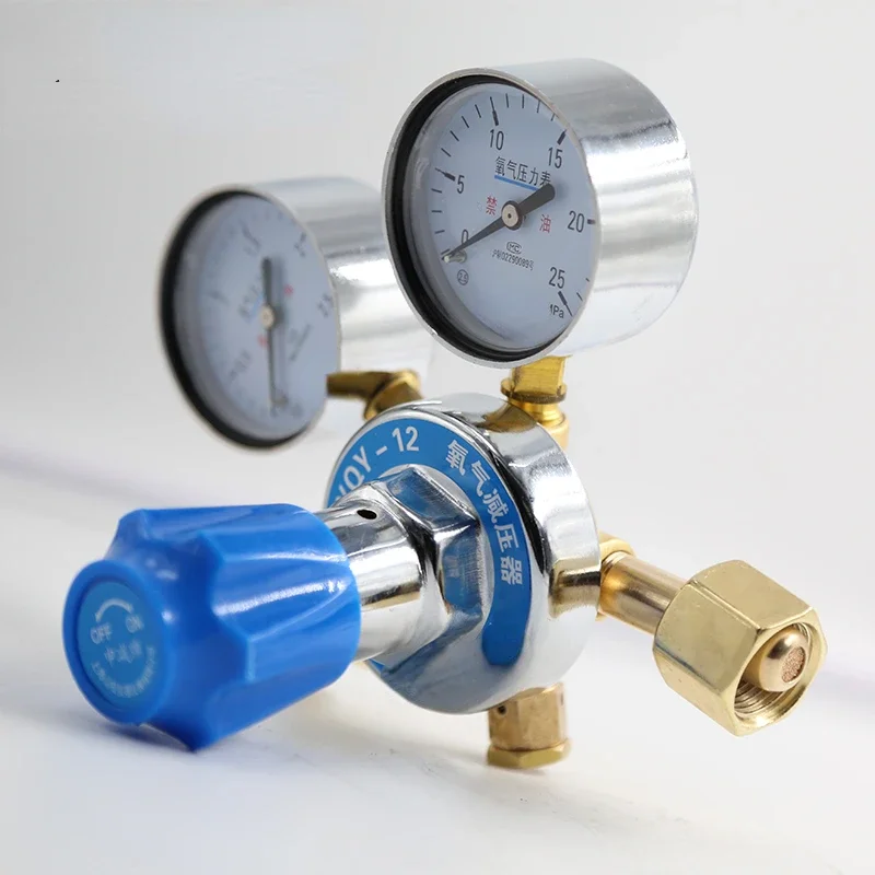 Yqy-12 Oxygen  Reducer Pressure Gauge Regulating Valve Gas Cylinder