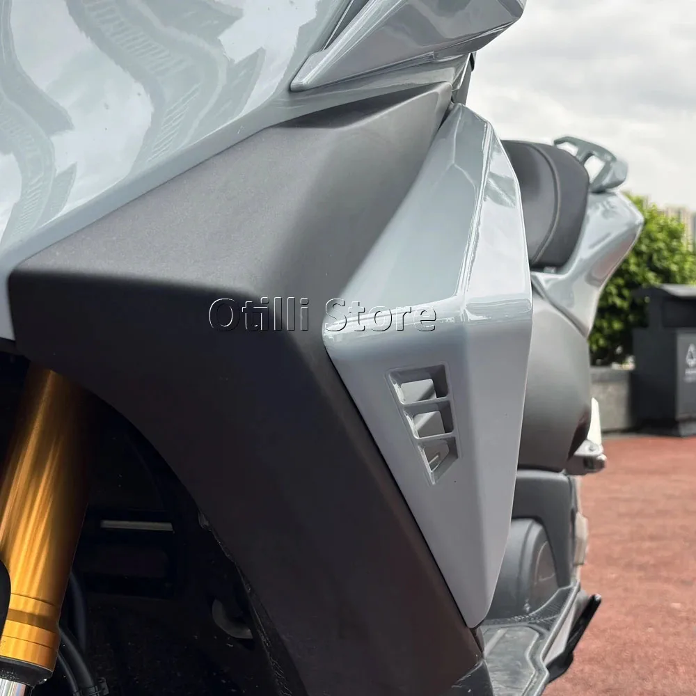 Für Yamaha T-MAX TMAX 560 2025 Zubehör Motorrad TMAX 560 Bein Verkleidung Windabweiser Seite Deflektor Spoiler Windabweiser