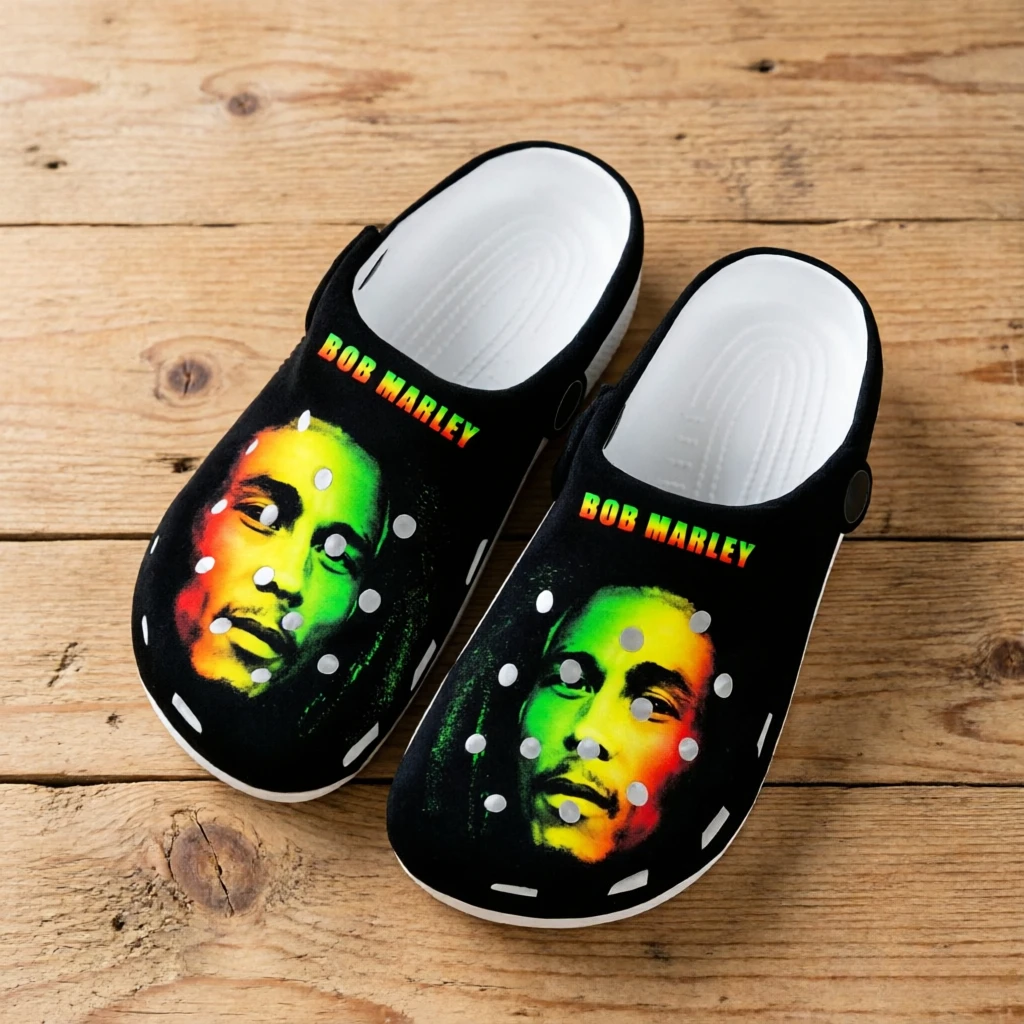 

Пляжные шлепанцы Bob Marley для мужчин и женщин с индивидуальным принтом, дышащие уличные сандалии в стиле регги