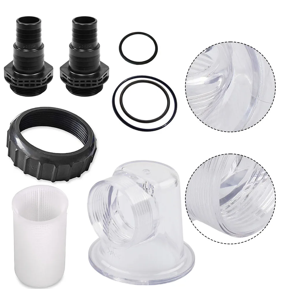 Filter Pump Assembly Set For SPS25 For SPS50 For SPS75 For SPS100 Pool Circulation Pumps 8-Piece ABS Components