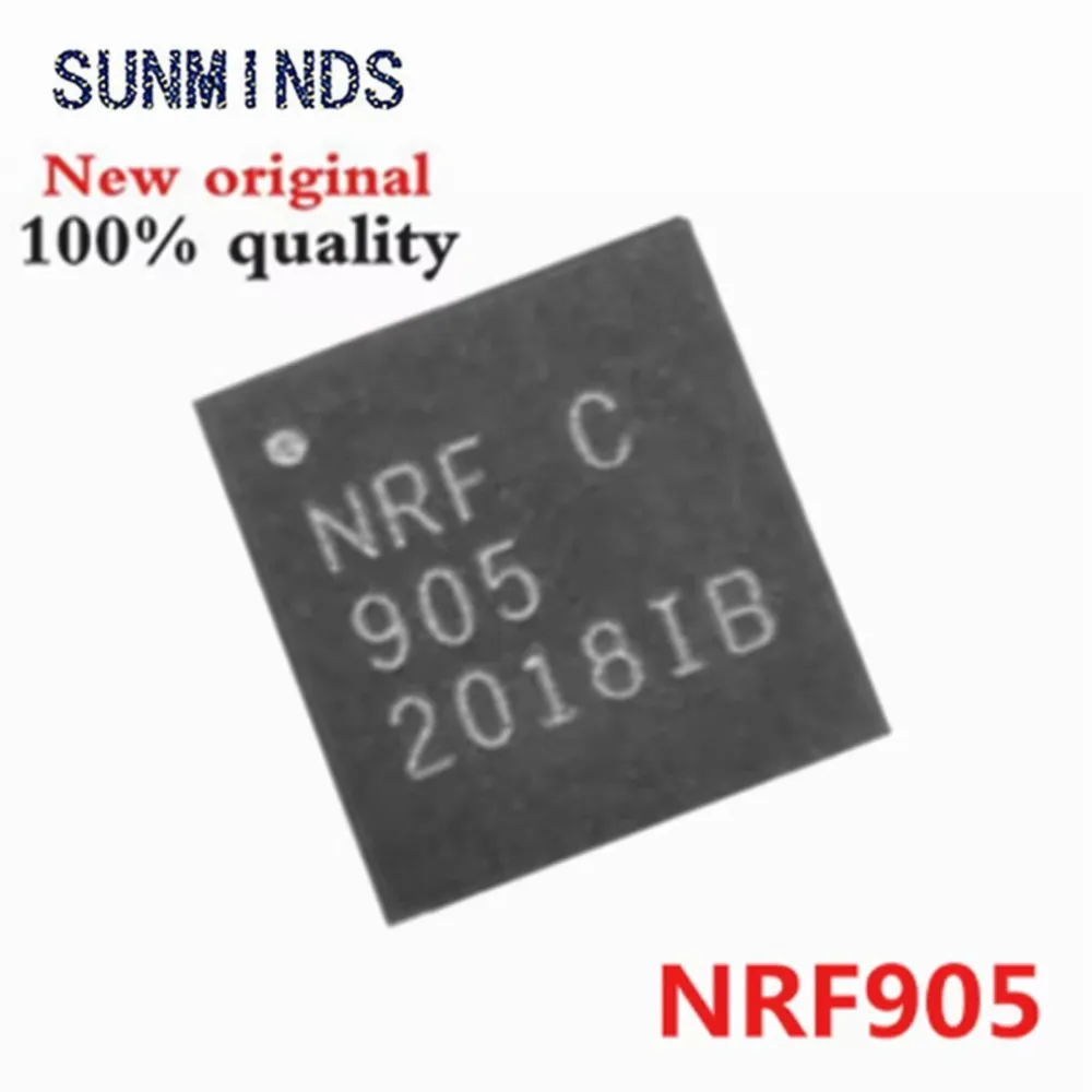 1-10PCS NRF905 C NRF905 NRF905C QFN-32 Single chip rf transmitter chip