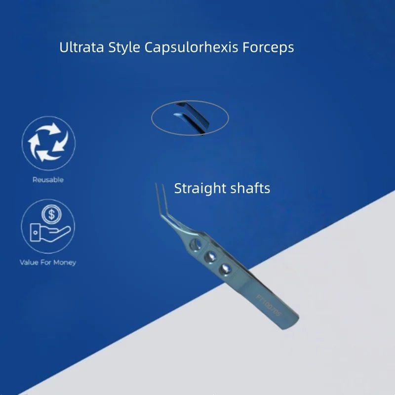 Ophthalmic instruments Ultrata Style Capsule or Hexis Forceps