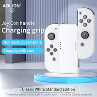 Aolion Mini Charging Grip Bracket With Type-C Port For Nintendo Switch Joycon Charging Station For Nintend Switch Accessories