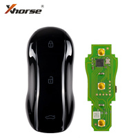 1 piece Xhorse XSSC01EN XM38 TOY.T Universal Smart Key Supercar Style Glossy Black Color 3 Buttons