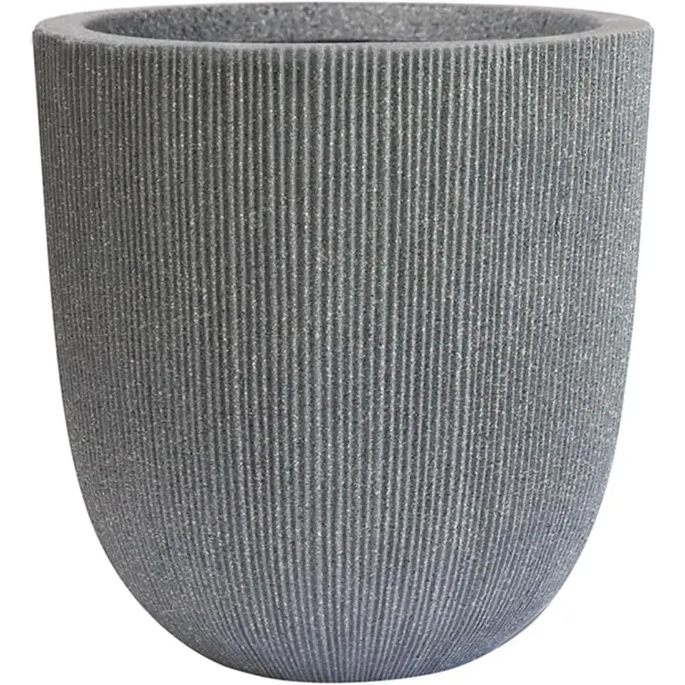 

14.8 Tall Round Plastic Planter for Indoor & Outdoor Use, Large Pots with Drainage Hole, Ideal for Home Garden and Patio Decor
