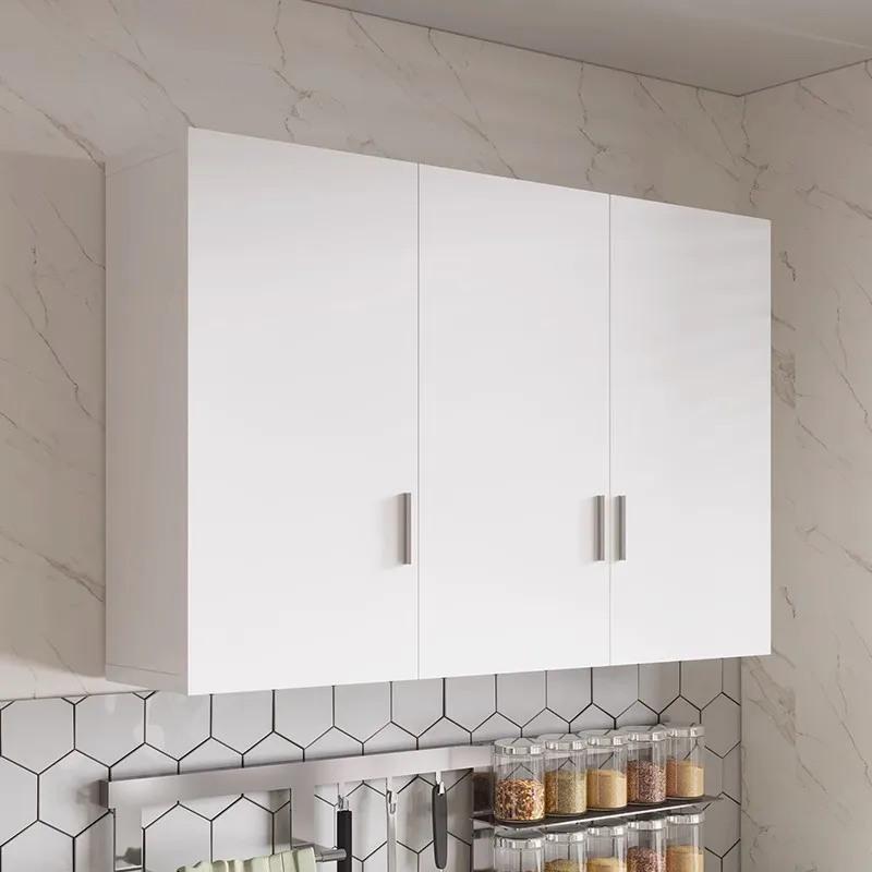 حزمة تركيب المطبخ معلقة خزانة الجدار شنقا تخزين شرفة غرفة نوم جدار تخزين أعلى #5