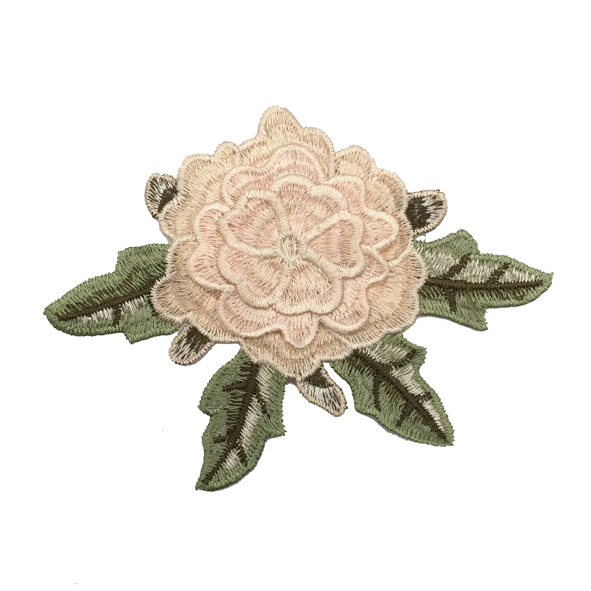 1pcs Embroidery Rose Flower Patches Applique Stiker for Jeans Hat Bag Clothes DIY Handmade Sewing Badges