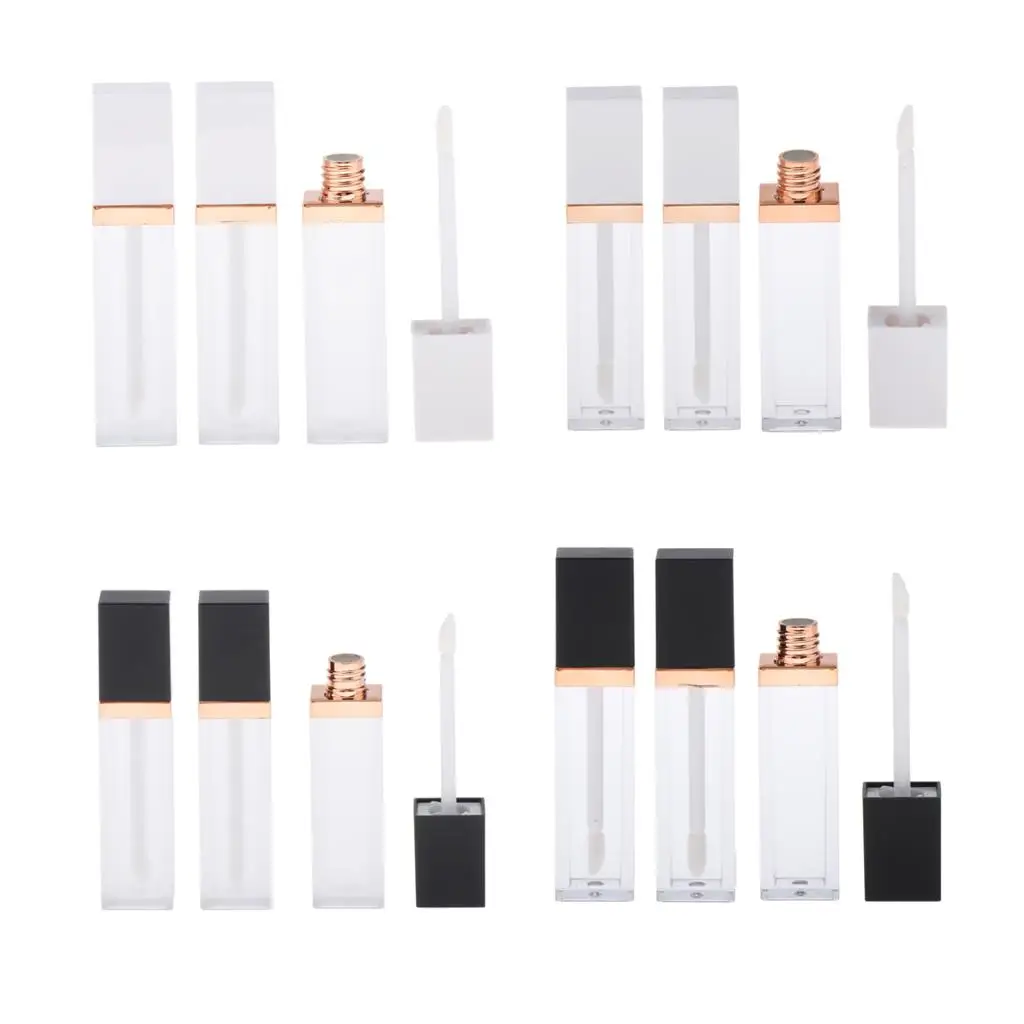 빈 플라스틱 화장품 립밤 튜브 병, 3PCs × 7ML