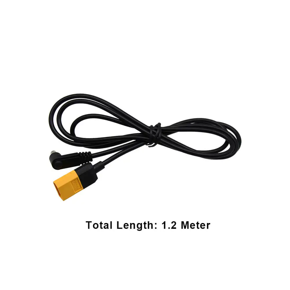 1.2M Power Kabel XT60 Stekker Naar 4530 Connector Adapter Draad Voor DJI Avata Goggles 2 RC FPV drone Bril Onderdelen