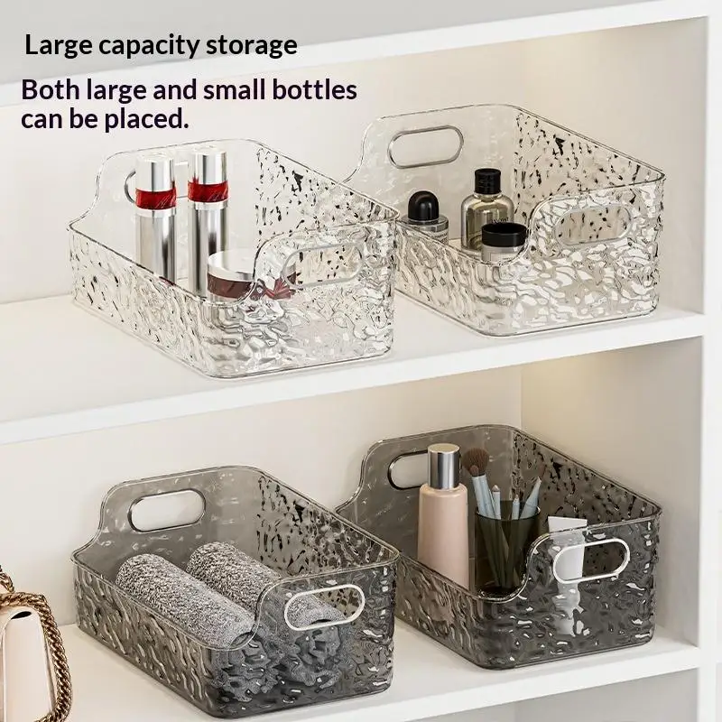 Stackable Storage Box, Acrylic Organizer, Cosmetic Organizer For Cosmetics And Beauty Products For Dressers, Bathrooms, Cabinet