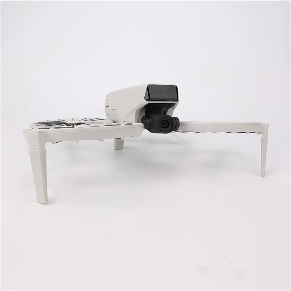 لحوامل ثلاثية لتعزيز الارتفاع، خفيفة الوزن، ارتفاع ممتد، أقدام الساق، مقاومة للخدش، ملحقات الطائرة بدون طيار