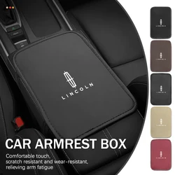 Car Console Armrest Box Protector Cover Relieve Heighten Pad For Lincoln Mondeo MKZ MKX Aviator Navigator Continental Corsair