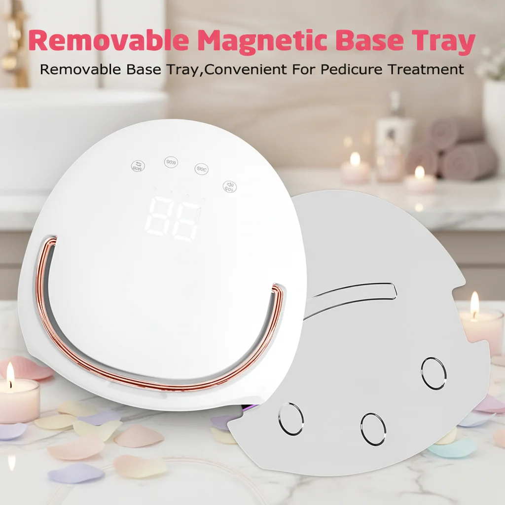 60W 42LEDs LCD Touch Screen Fast Dryer UV Lamp for Home Use for  Fast Curing Nail Gel Polish Home & Salon Use 1 Year Warranty