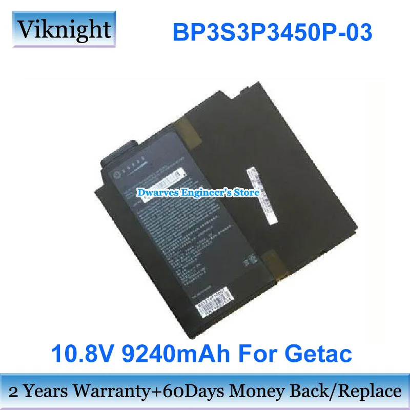 

Genuine 10.8V 9240mAh 99.8Wh Battery BP3S3P3450P-03 441141100005 BP3S2P2100S-01 For GETAC Laptop