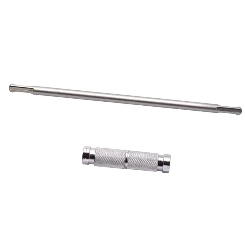 

AT05-Quick Release Adapter Double-Headed Round Shank Extension Rod For SDS PLUS For Rotary Hammer Drill Tool