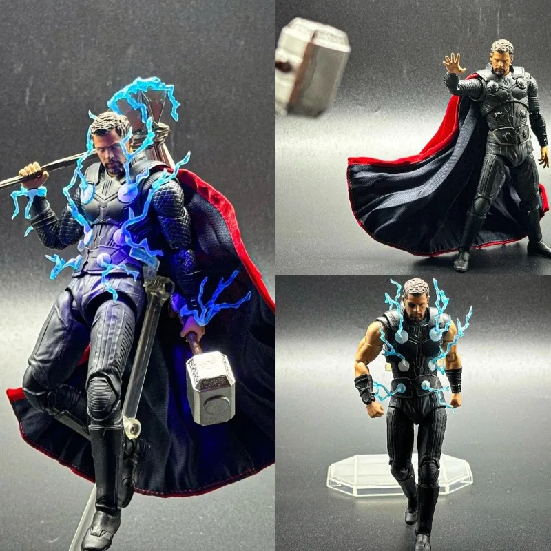 

Marvel series Thor boys and girls cute, fashionable and cool anime wireless war movable joint collection hand model toy doll