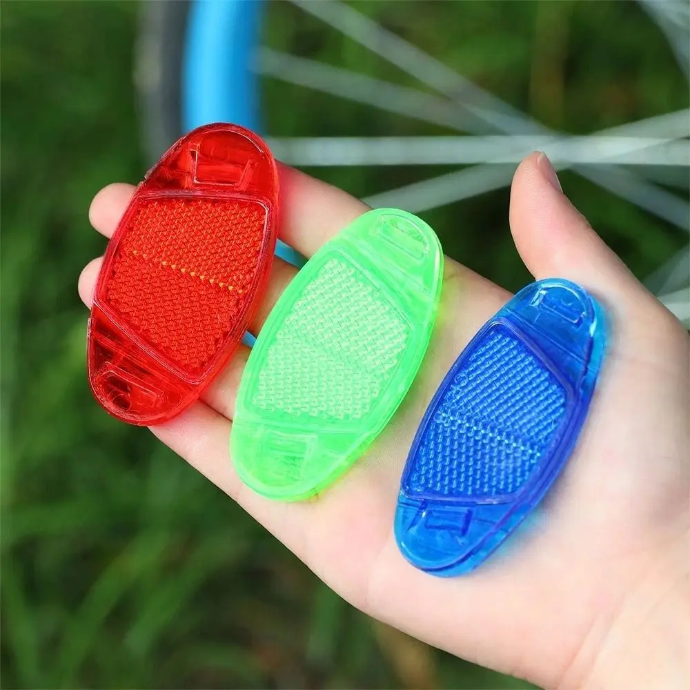 Lights Blue/Red/Green High Reflective Bicycle Flashing Light Bike Spoke Reflector Spoke Reflective Sheet Wheel Rim Reflective