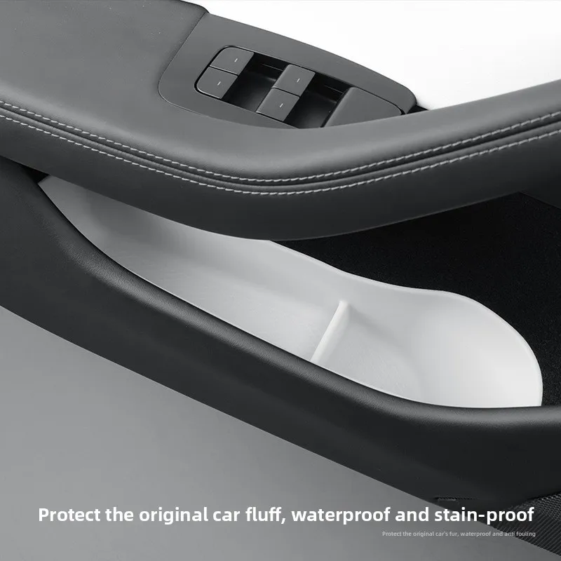 

2024 Tesla Model 3 Highland TPE Door Slot Storage Box 4pcs