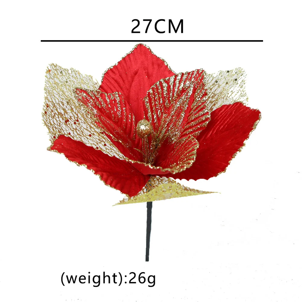 Artificial Christmas Flowers Christmas Decoration Various Colors And Styles Wide Range Of Options Holiday Decorations